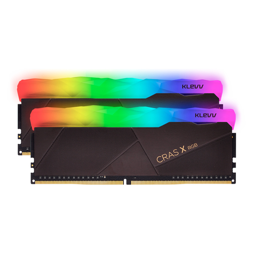 Klevv CRAS X RGB 32GB kit (16GB x2) 3600MHz Gaming Memory DDR4-RAM XMP 2.0 High Performance Overclocking модуль памяти 2 x 16 GB 288-pin DIMM