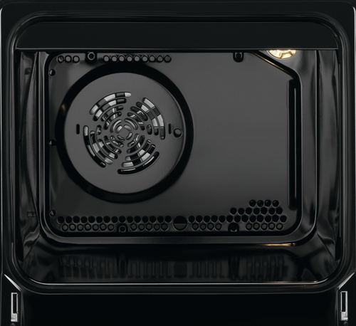Electrolux EKC55566OW Freestanding cooker Electric Zone induction hob Black, White – image 3