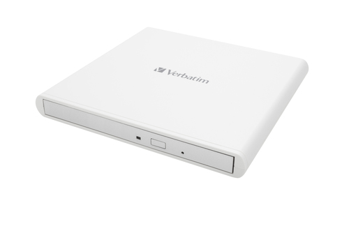Verbatim Mobile DVD ReWriter USB 2.0 White – image 1