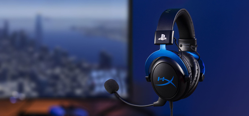 Kingston Technology Cloud Headset Wired Head-band Gaming Black, Blue – image 2