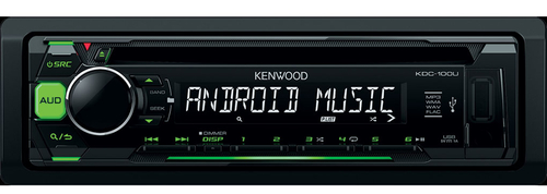 Kenwood KDC-100UG car media receiver Black
