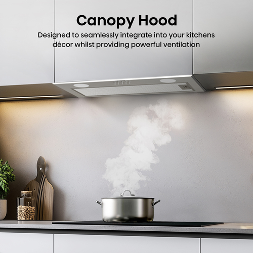 Hisense CH6BI12BXUK 60 cm Canopy Cooker Hood - Stainless Steel - image 4
