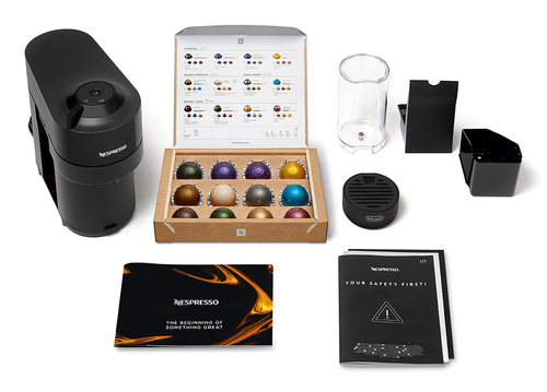 Nespresso Vertuo Pop Pod Coffee Machine - Black Black - image 2