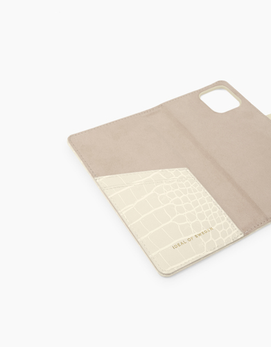 iDeal of Sweden Cora Phone Wallet iPhone 12PM/13PM Beige Croco – image 6