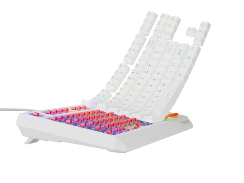 GENESIS Thor 230 TKL White Wireless Outemu Red – image 8