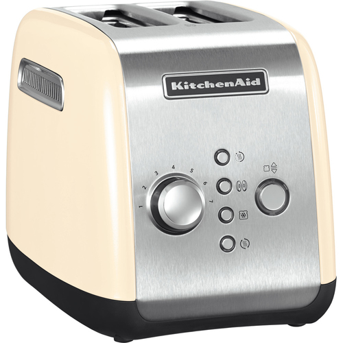 KitchenAid 5KMT221BAC тостер 7 2 ломтик(а) Кремовый