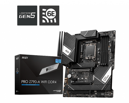 MSI PRO Z790-A WIFI DDR4 материнская плата Intel Z790 LGA 1700 ATX