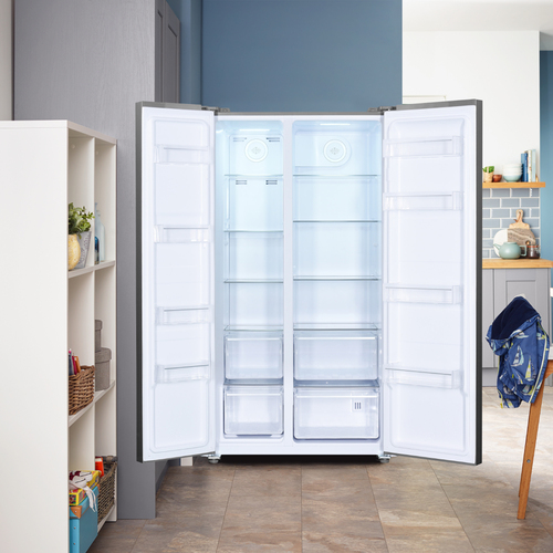 Beko ASL1532PX Freestanding Frost Free American Style Fridge Freezer with Fast Freeze – image 5