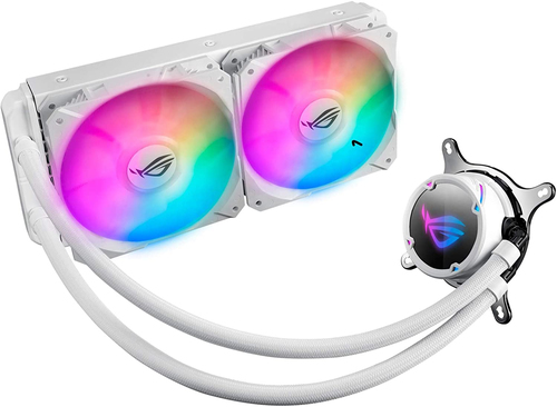 ASUS ROG Strix LC RGB Series White Edition Материнская плата, Процессор Liquid cooling kit 12 cm Белый