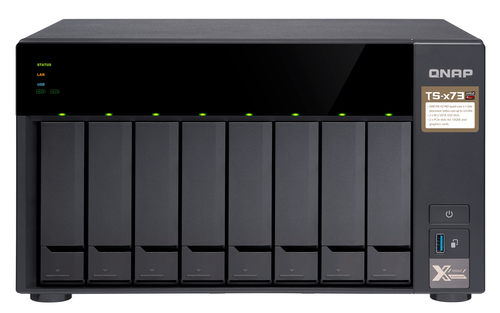 QNAP TS-873-8G NAS Tower AMD Embedded R-Series SoC RX-421ND – image 1
