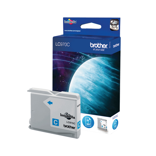 Original Brother LC970C Cyan Ink Cartridge - image 1
