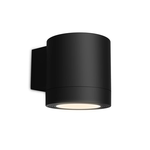 Philips Fylx Wandlamp - Buitenverlichting - GU10-Fitting - Weerbestendig: IP44 - Zwart - Modern design – Foto 2 van 3