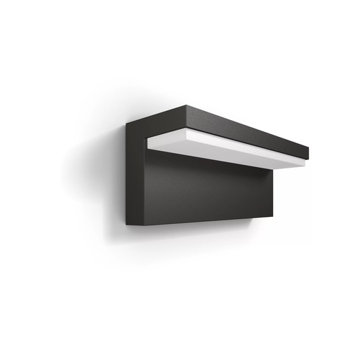 Philips Wandlamp Bustan Antraciet 3,8w, afbeelding 2