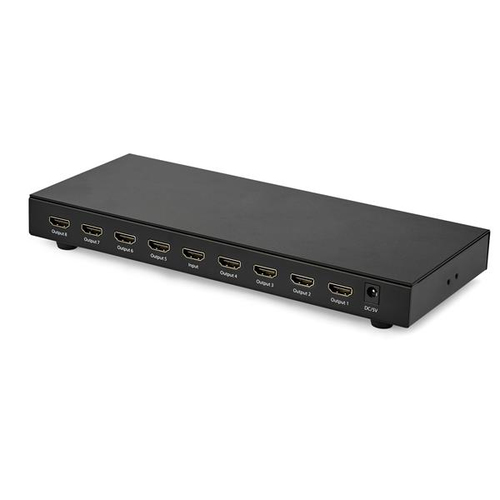 StarTech.com Divisor Splitter HDMI de 8 Puertos - 4K 60Hz con Audio 7.1