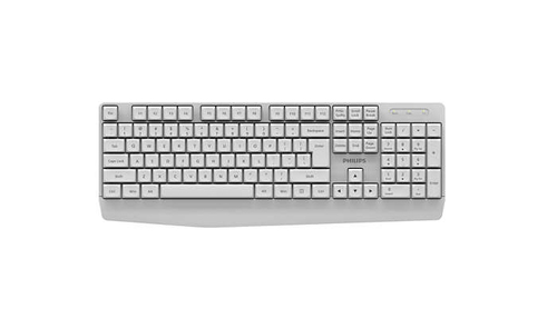 Philips 3000 series SPK6337W/93 keyboard Universal RF Wireless QWERTY English White
