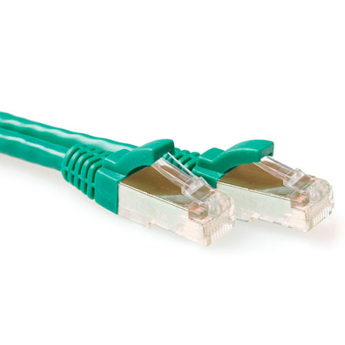 ACT FB6720 сетевой кабель Зеленый 20 m Cat6a S/FTP (S-STP)