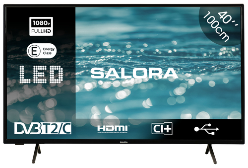 Salora 40FL110 TV 101.6 cm (40") Full HD Black 250 cd/m² – image 1
