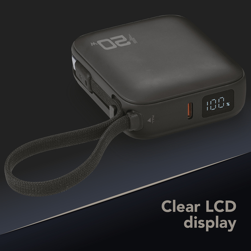 Cellularline POCKET POWER BANK 10000 mAh 20W USB-C PORT BLACK – image 5