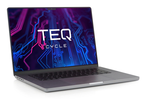 Teqcycle Apple MacBook Pro M1 Apple M M1 Pro Ноутбук 41,1 cm (16.2") 32 GB 512 GB Твердотельный накопитель (SSD) Wi-Fi 6 (802.11ax) macOS Monterey Серый Северные страны