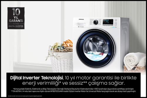 Samsung WW10N644RBX washing machine Front-load – image 5