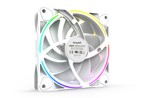 Be quiet! LIGHT WINGS White 120mm PWM high-speed Triple Pack, afbeelding 4