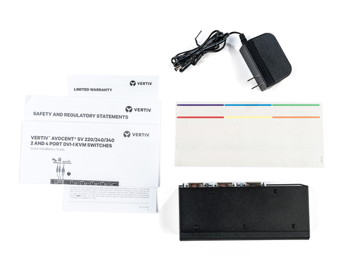 Vertiv Avocent SV220-202 KVM switch Black – image 4