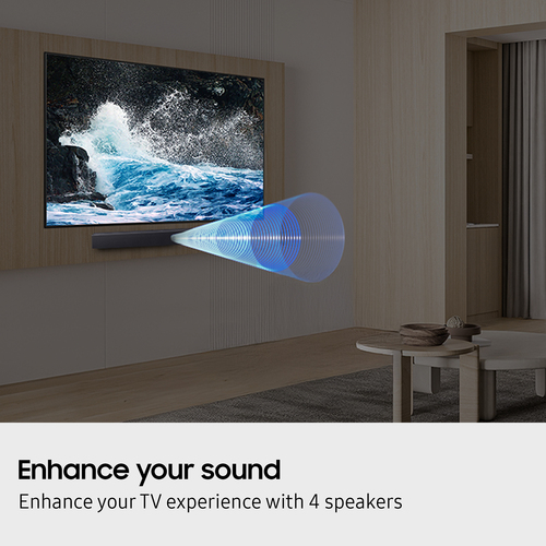 Samsung B400F B-Series 2.0ch Soundbar (2025) Black - image 5