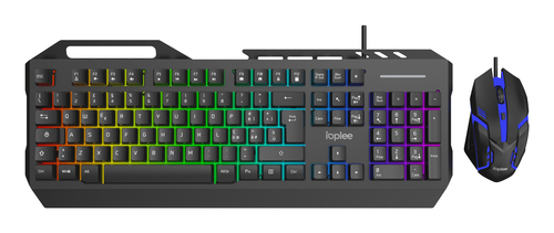 IOPLEE 289G keyboard Mouse included Gaming USB QWERTY Black – image 4
