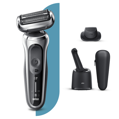 Braun Series 7 70-S7200cc Foil shaver Trimmer Silver – image 3