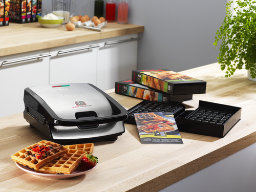 Tefal Snack Collection SW857D sandwich maker Stainless steel – image 4