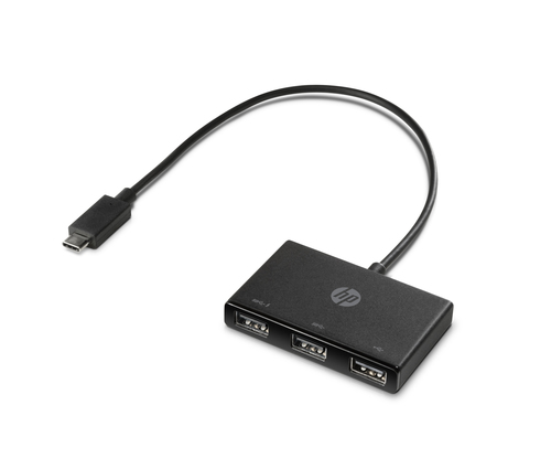 HP Z8W90AA USB 3.2 Gen 1 (3.1 Gen 1) Type-C 5000 Mbit/s Black – image 1