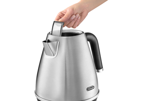 Delonghi Distinta X Silver Stainless Steel Kettle - Metal - image 4