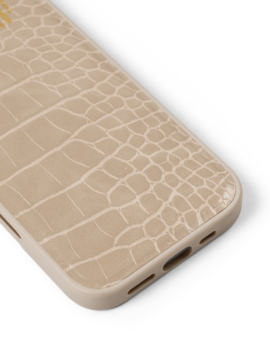 iDeal of Sweden Vegan Leather Case MagSafe iPhone 16 Warm Beige Croco – image 3