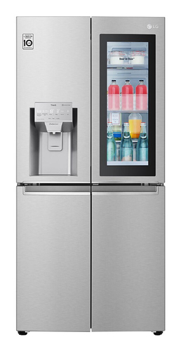 LG GMX844BSBF side-by-side refrigerator Freestanding
