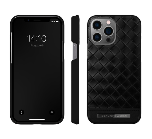 iDeal of Sweden Atelier Case iPhone 12PM/13PM Onyx Black – image 2