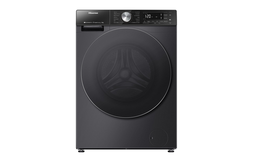 Hisense 5S Series Auto Dosing WF5S1245BB WiFi-enabled 12 kg 1400 Spin Washing Machine - Black - image 1