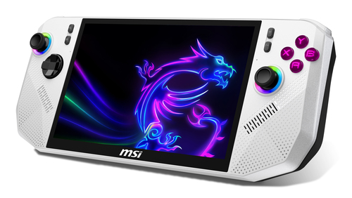 MSI Claw A8 BZ2EM-070US портативная игровая приставка 20,3 cm (8") 1 TB Сенсорный экран Wi-Fi Белый