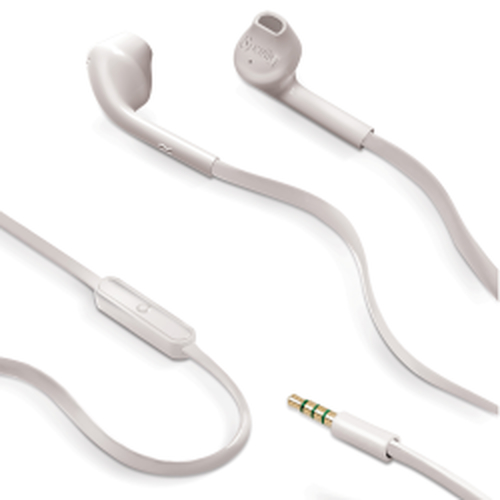 Celly UP100WH headphones/headset Wired In-ear Calls/Music White