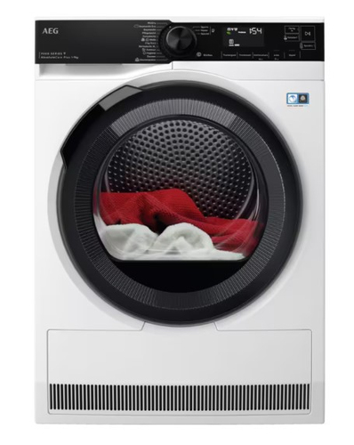 AEG Series 9000 TR9EP1ECO сушилка для белья Отдельно стоящий Фронтальная загрузка 9 kg Белый