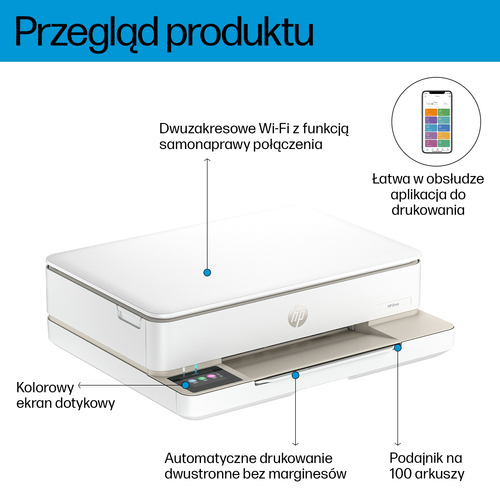 HP Inc. Urządzenie wielofunkcyjne Envy 6120E 714L8B