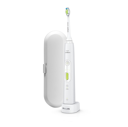 Philips Sonicare HealthyWhite+ HX8911/30 electric toothbrush Adult Rotating-oscillating toothbrush White, Yellow