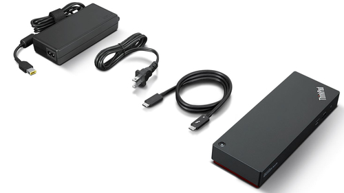 Lenovo ThinkPad Universal Thunderbolt 4 Smart Dock Проводная Черный