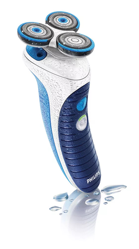 Philips NIVEA HS8015 Rotation shaver Blue, White