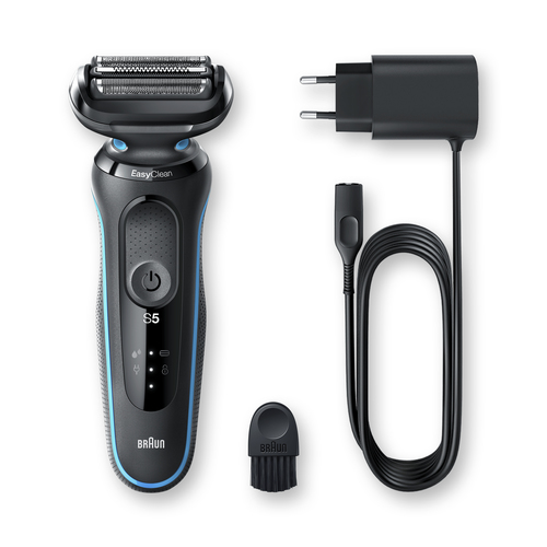Braun Series 5 50-M1000s Foil shaver Black, Blue – image 9