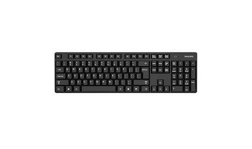 Philips 5000 series SPK6501B/78 keyboard Universal RF Wireless QWERTY English Black