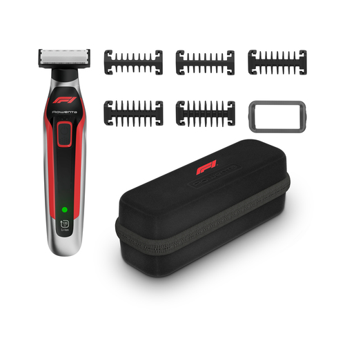 Rowenta Formula 1® TN604M Grey, Red 6 Lithium-Ion (Li-Ion)