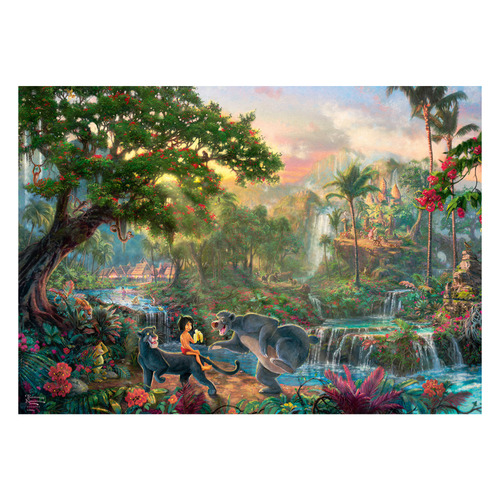 Rompecabezas Thomas Kinkade Disney El Libro de la Selva