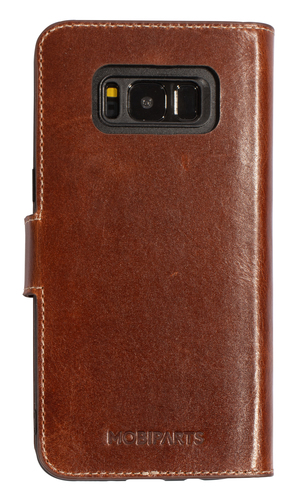 Mobiparts Excellent Wallet Case 2.0 Samsung Galaxy S8 Oaked Cognac – image 3