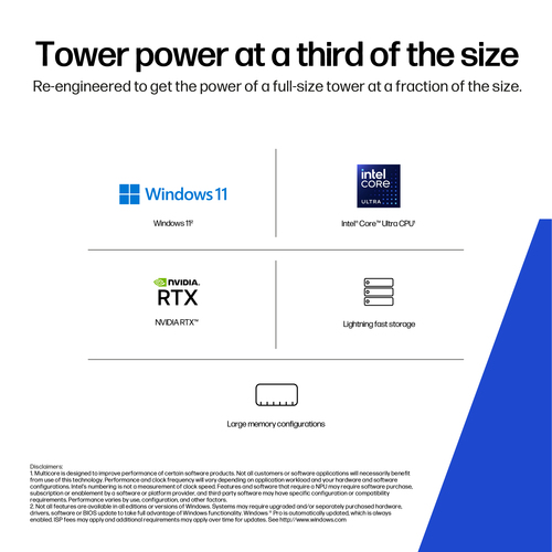 HP DQ6D8ET PC/workstation Intel Core Ultra 7 265K – image 9