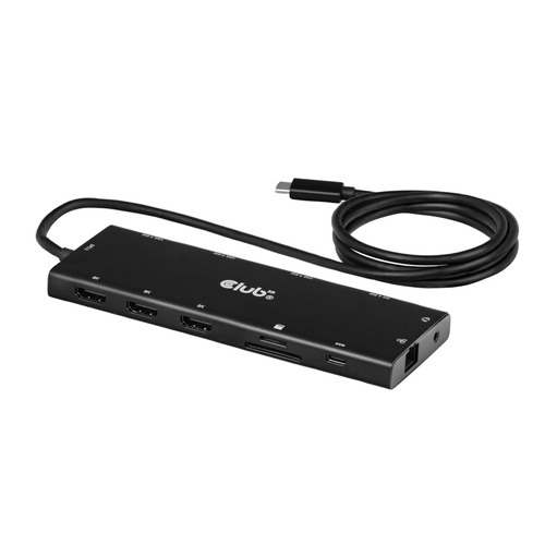CLUB3D 12-in-1 USB-C® to Triple HDMI™ Hub DP2.1 PD3.0 – image 5